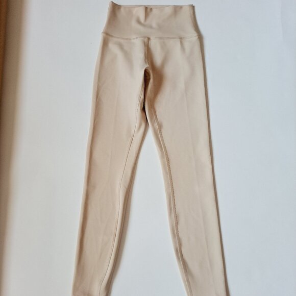 New Alo Tan Beige color Leggings Size XXS - Picture 1 of 8